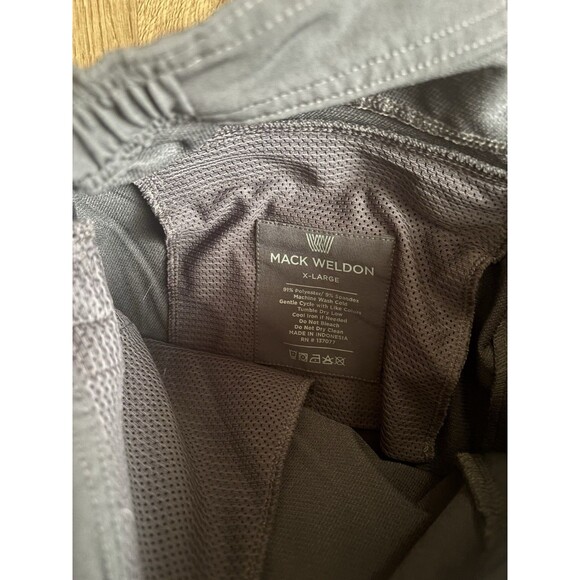 Mack Weldon Pants Mens Dark Gray  Radius Jogger Side Pocket Stretch Casual XL - Picture 2 of 8